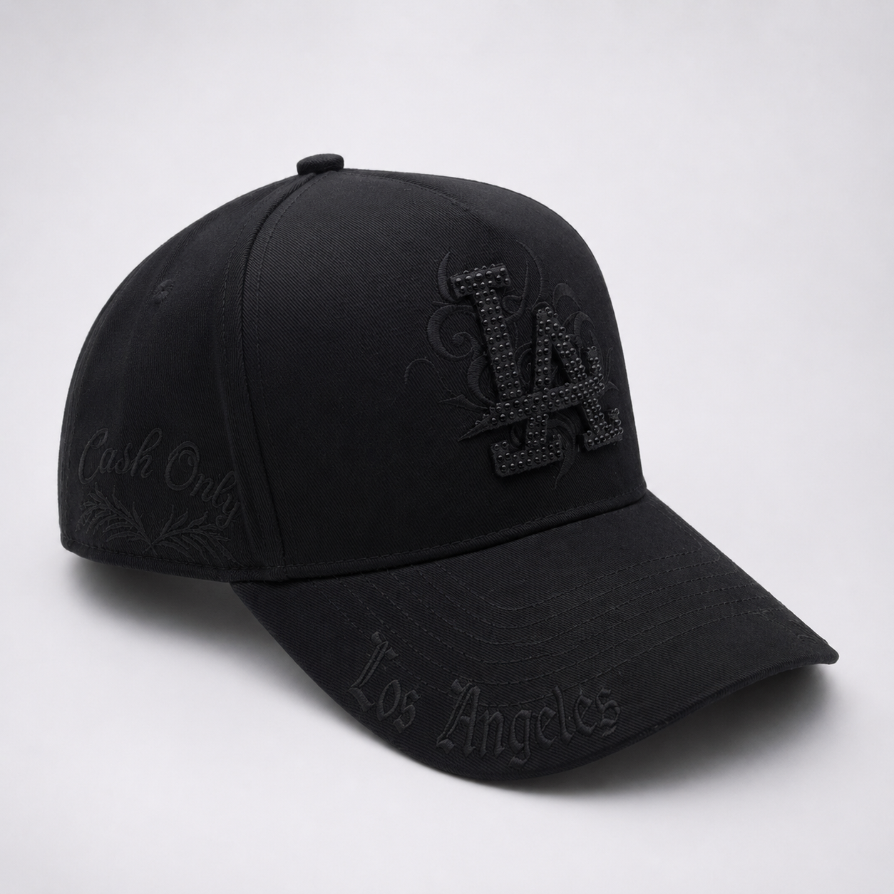 CAP L.A FULL BLACK