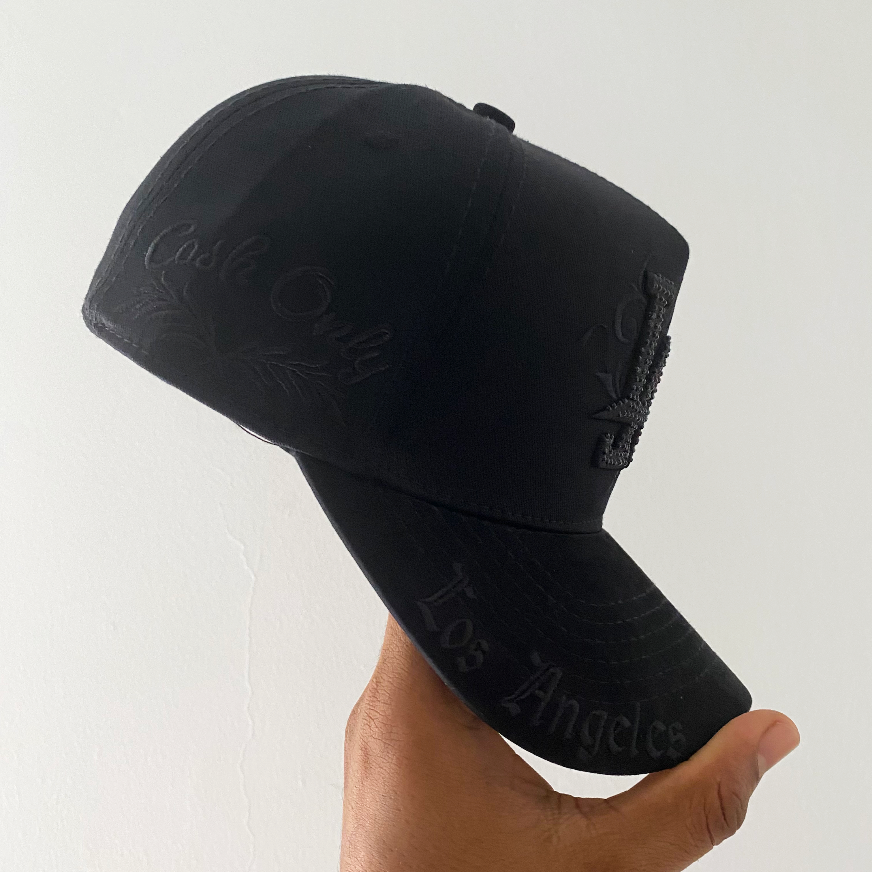 CAP L.A FULL BLACK
