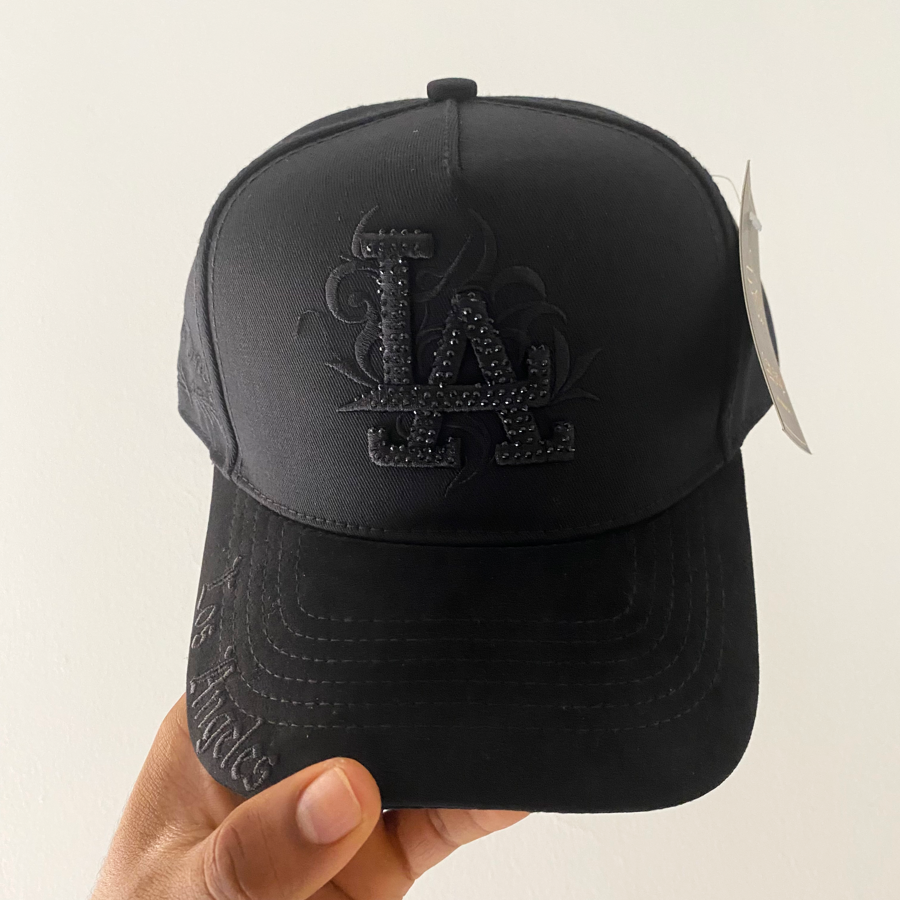 CAP L.A FULL BLACK