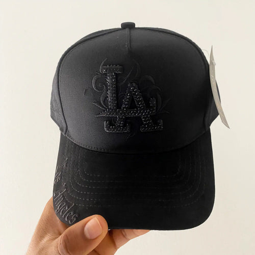 CAP L.A FULL BLACK