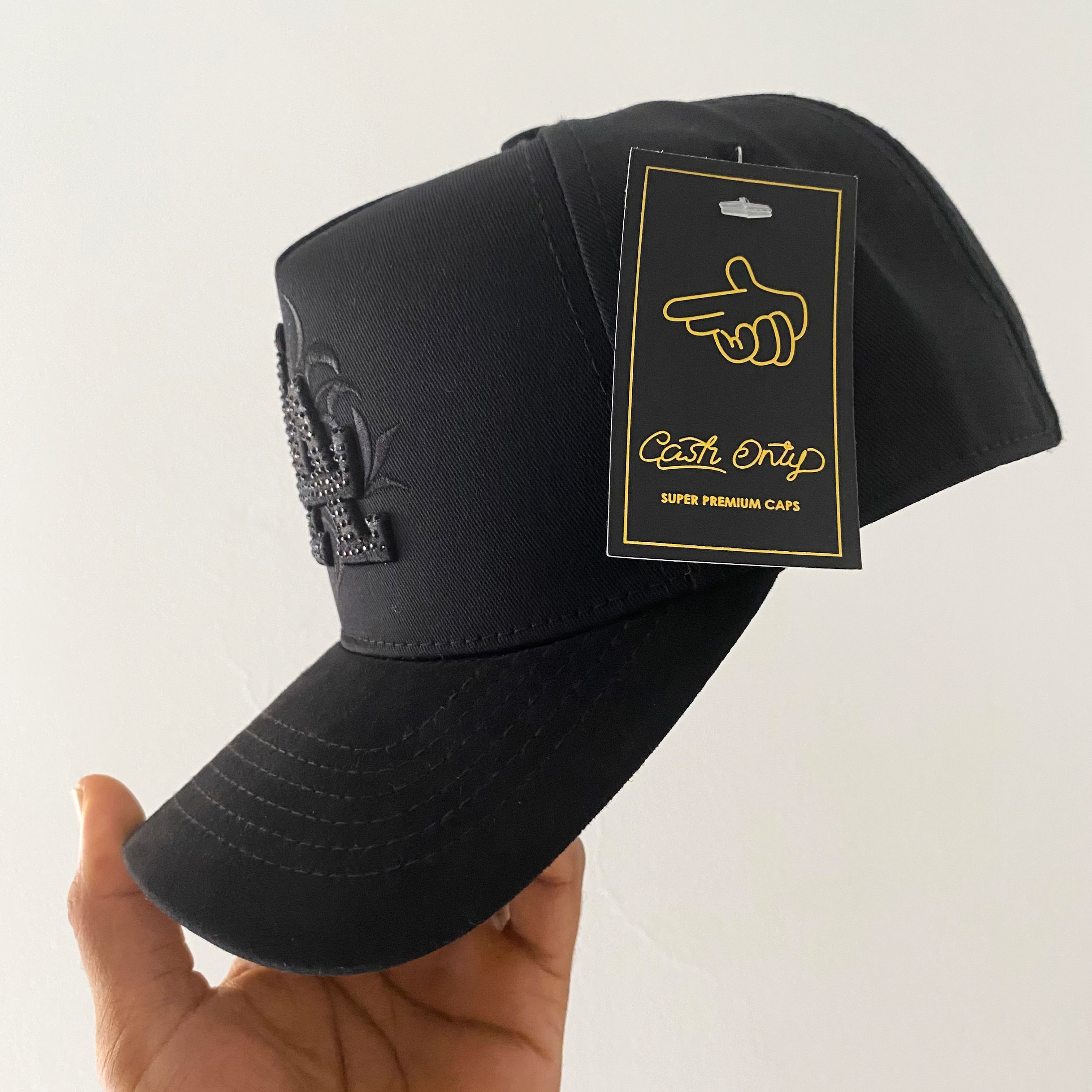 CAP L.A FULL BLACK