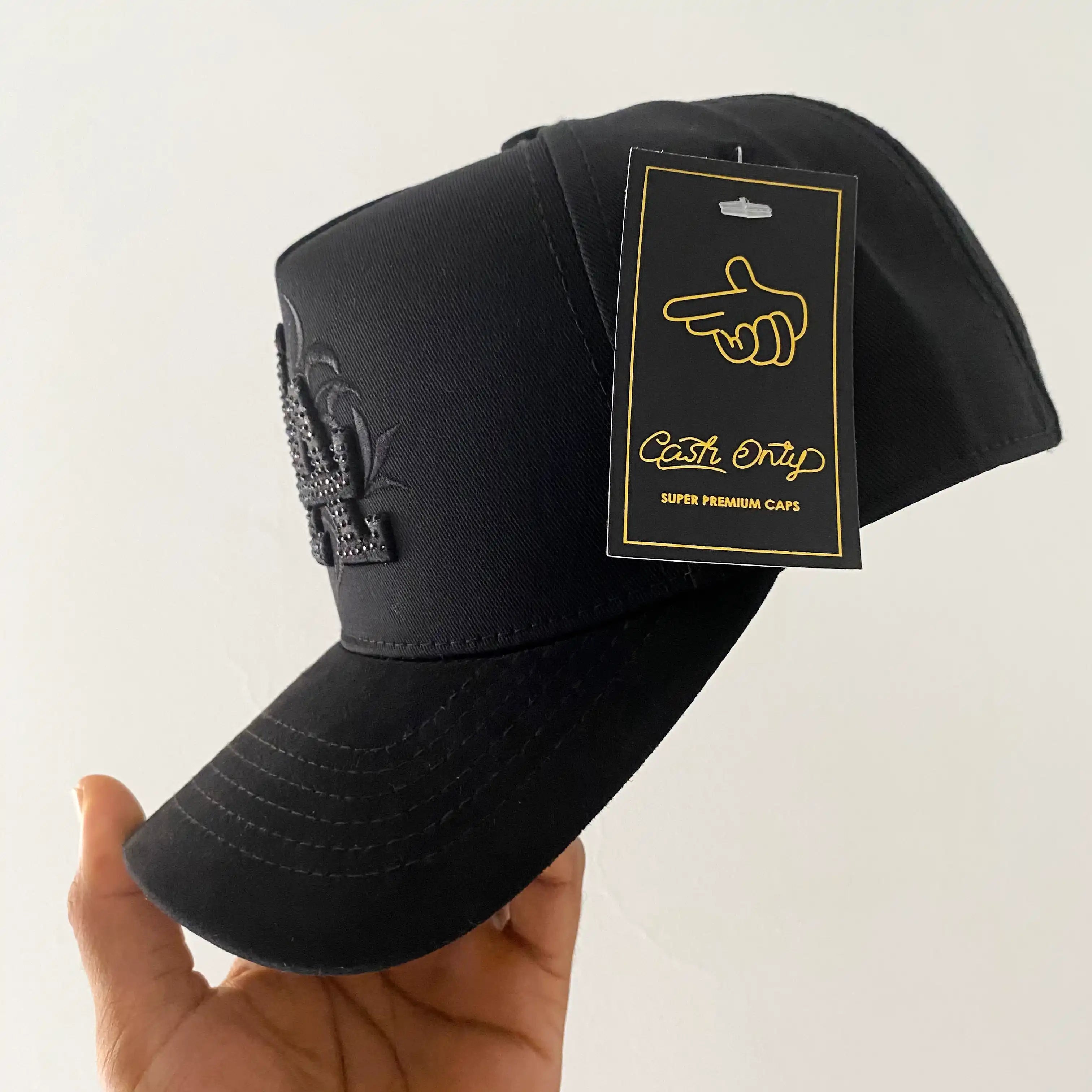 CAP L.A FULL BLACK