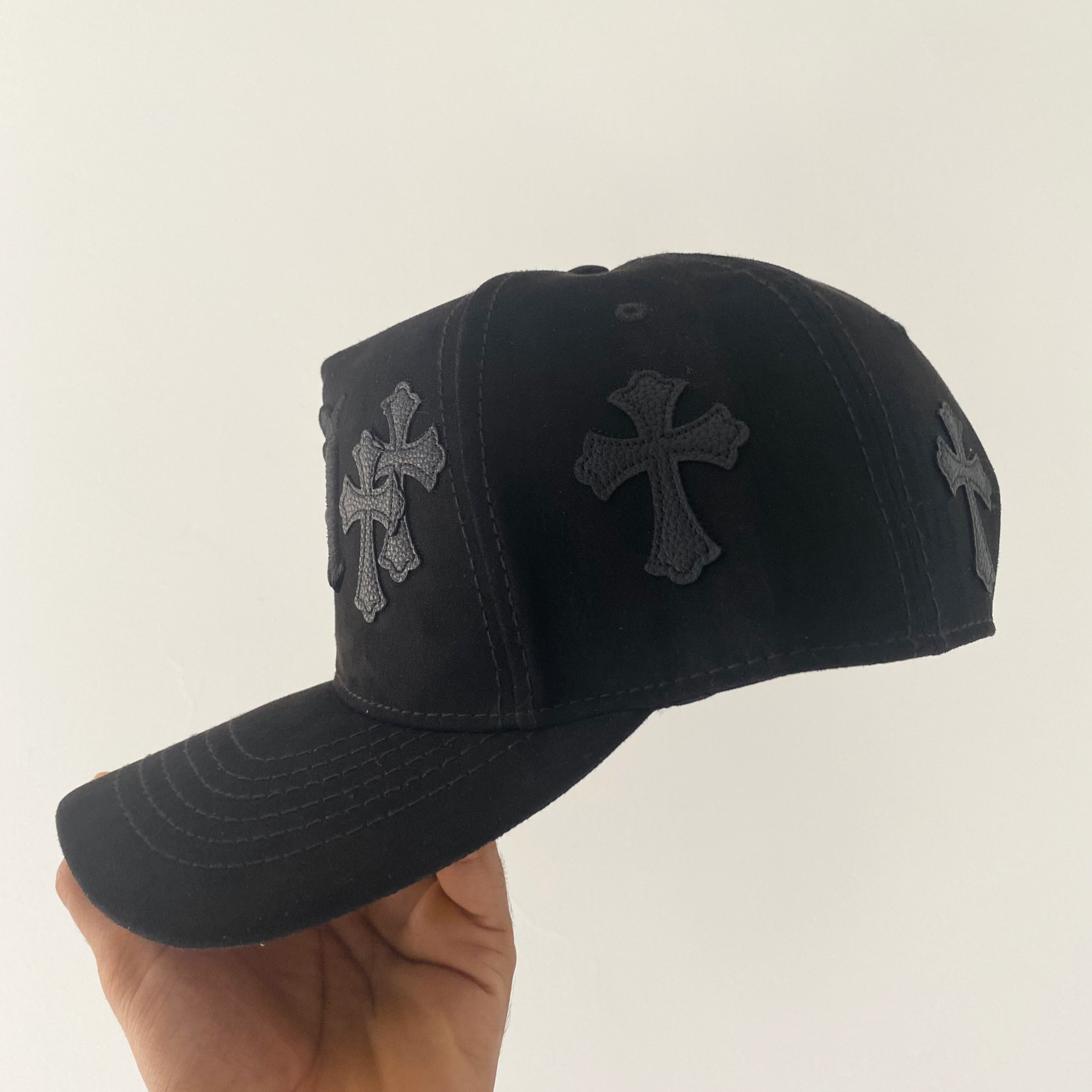 CAP L.A CRUCES FULL BLACK