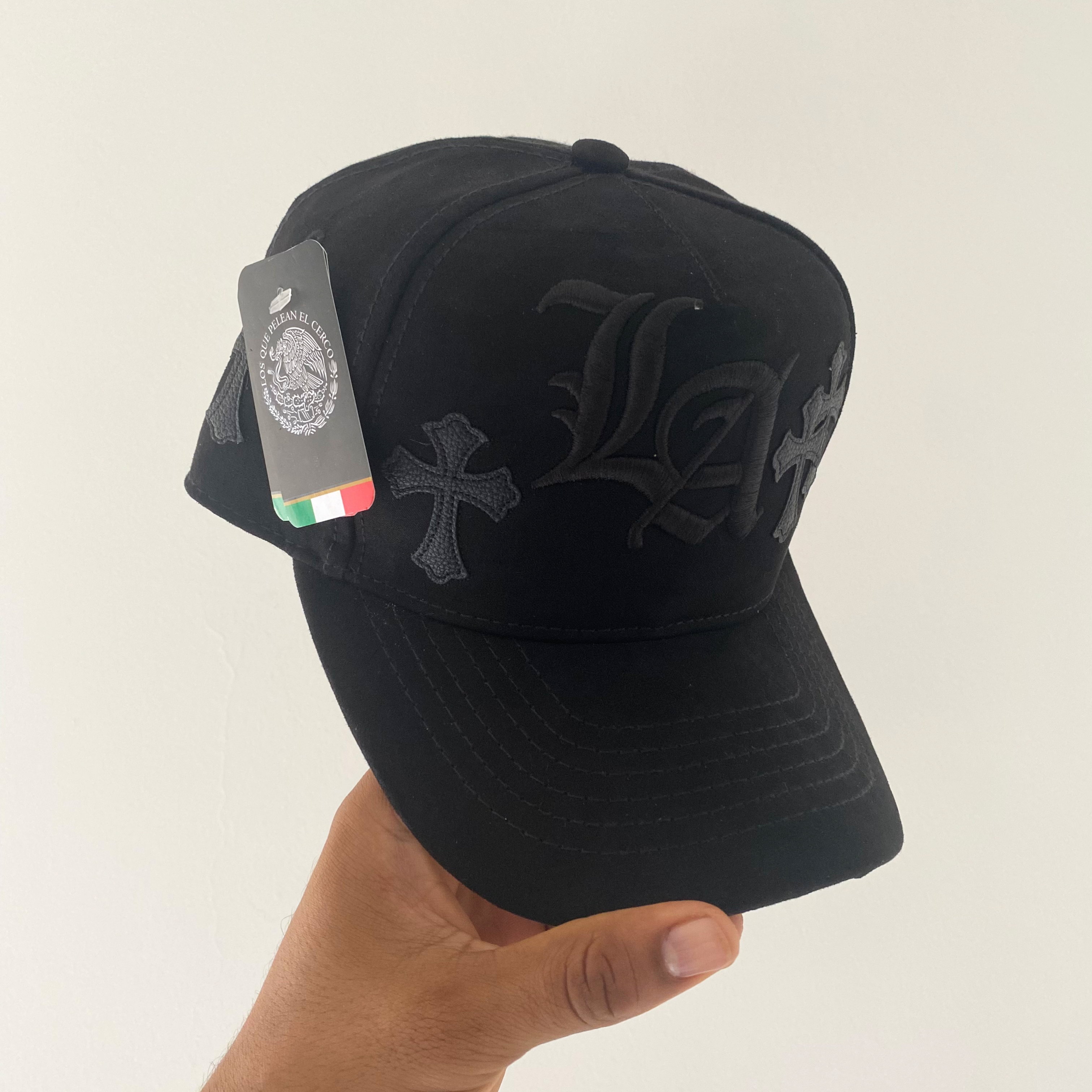 CAP L.A CRUCES FULL BLACK