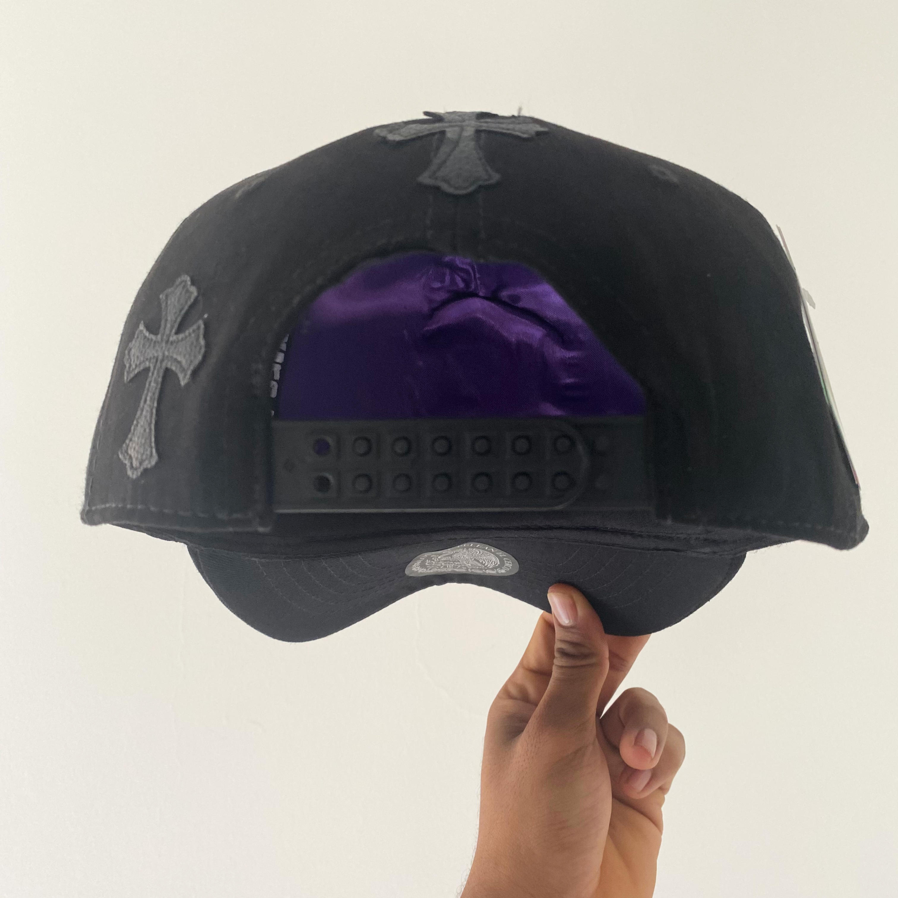 CAP L.A CRUCES FULL BLACK