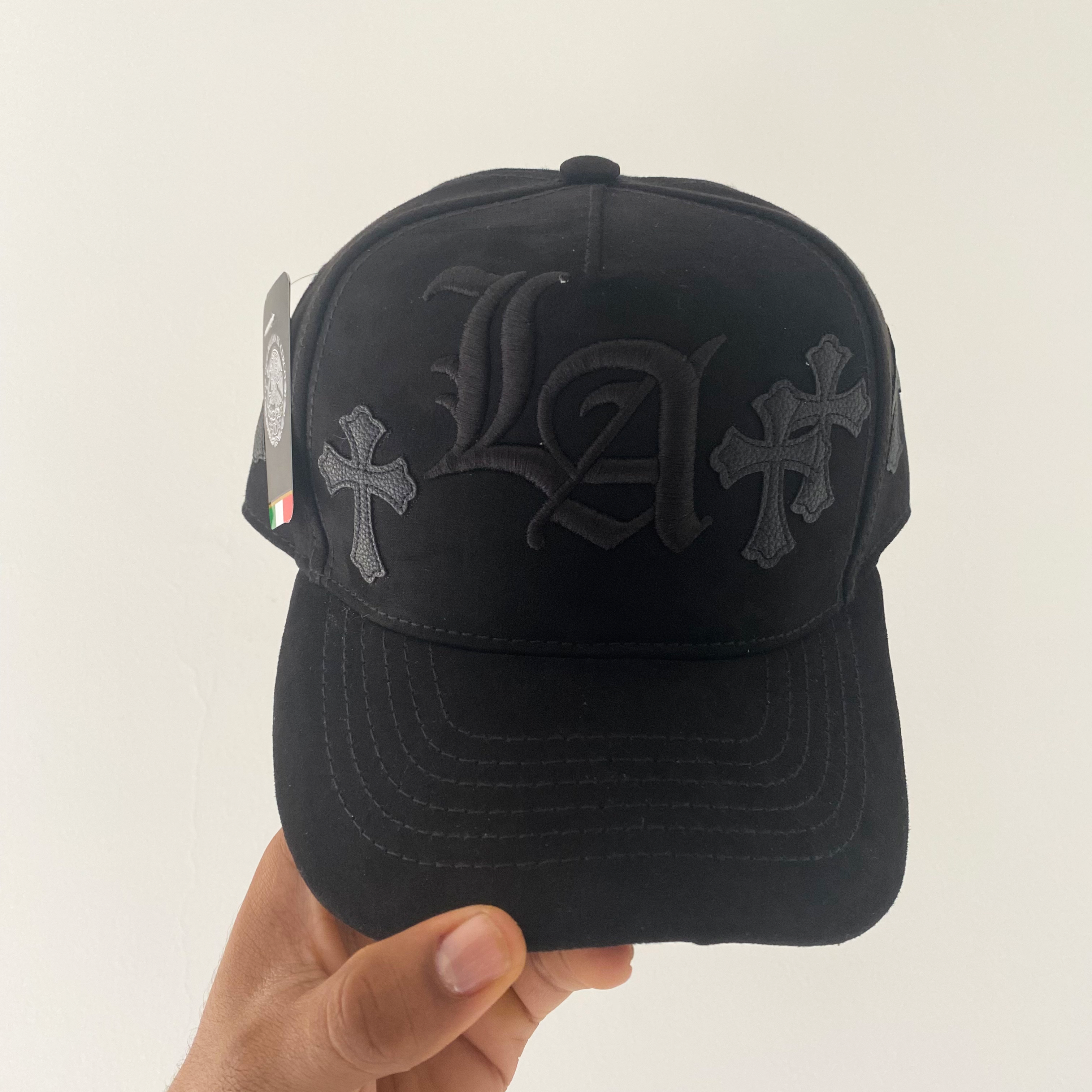 CAP L.A CRUCES FULL BLACK